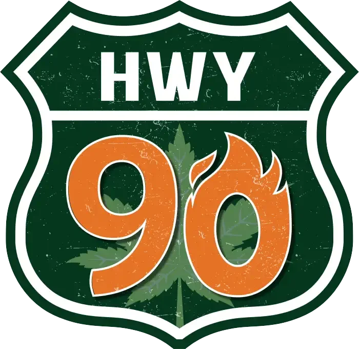 Highway 90 Footer Logo Badge